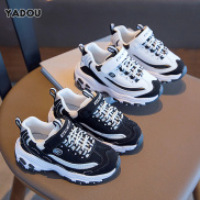 YADOU Boys sports shoes, breathable sports shoes, children s panda shoes