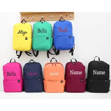 School bag 2024 parts names