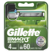 Siêu thị WinMart -Lưỡi dao cạo Gillette Mach 3 Sensitive hộp 4 lưỡi