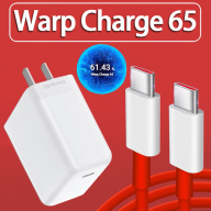 Ready Stock For Bộ Sạc Điện OnePlus 8T Warp Chính Hãng 65W Sạc Nhanh Với thumbnail