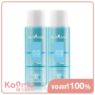 [แพ็คคู่] Provamed Acniclear Facial Toner [120ml x 2pcs] โปรวาเมด โทนเนอร์ สูตรอ่อนโยน