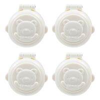 Hot Selling 4 Pcs Protection Cap Power Switch Baby Security Lock Button Protective Covers Safety Start Abs