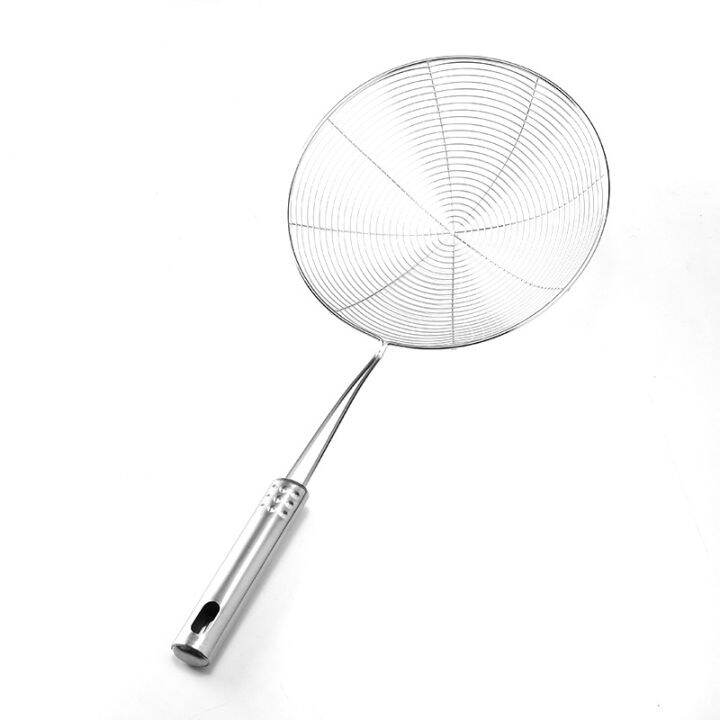 Kitchen Utensil Stainless Steel Mesh Strainer Ladle Spider Skimmer Fry