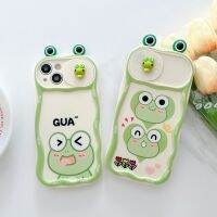 เคสการ์ตูนน่ารัก Kero Kero Keroppi,กบ3D เลนส์โทรศัพท์มือถือหูกดดึงกล้องสำหรับ iPhone 14 Pro Max Plus เคสด้านหลังโทรศัพท์มือถือแบบนิ่มกันกระแทกสำหรับ iPhone 13 Pro Max Phone เคสสำหรับ Apple 12 11เคสห่อหุ้ม