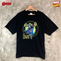 ลิขสิทธิ์แท้จาก Marvel เสื้อยืด Dr.Strange The Sorcerer Supreme แขนสั้นผู้ชาย สีดำ Official licences mvx-114