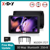 【hot】 XGODY Car Navigation 7 Inch Navigator Truck Sunshade Sat Nav 256M 8G 2022 America Europe Map Navigators