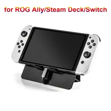 For Sony PlayStation Portal Holder Desktop Bracket Stand For PS5 Portal /  Steam Deck / ROG Ally / Switch