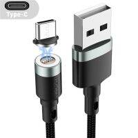 USLION 5A ยูเอสบีแม่เหล็กชาร์จ USB สายเคเบิลชนิด C สายชาร์จสำหรับเร็วข้อมูล Micro USB แม่เหล็ก Xiaomi Iphone 14สายสายชาร์จ