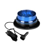 Bogrand LED Rotation Strobe Warning Flashing Light Blue Rotating Beacon Truck Emergency Traffic Safety Signal Lamp Magnetic