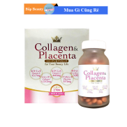Viên uống trắng da Collagen & Placenta 5 in 1 Nhật Bản