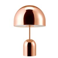 Mushroom lamp LED cordless table lamp for bedroom night lamp rechargeable led table lamp Hotel metal plating desk lamp Night Lights