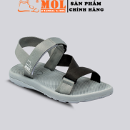Giày sandal unisex nam nữ quai chéo vải dù đế mõng Slim có quai hậu cố