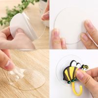 Silicone Double Sided Tape Sticker Suction Cup Sucker Auxiliary Strong Adhesive Adhesives  Tape