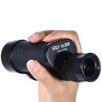 ZZOOI Professional HD Monocular Telescope Military Mini Portable Monocular Hiking Scope Handheld Outdoor Camping Tourist Telescope