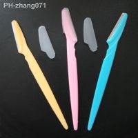 Eyebrow Knife Simple Beauty Eyebrow Repair Knife Stainless Steel Eyebrow Scraper Beauty Tools Three Colors Eyebrow Trimming Tool