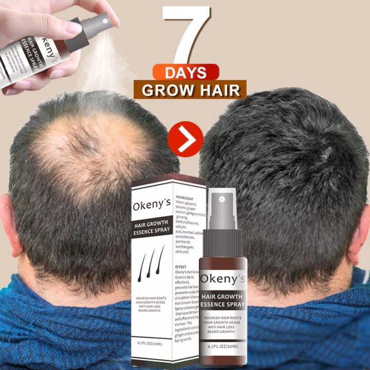 Hair growth shampoo spray growniella serum for men goyee hair care set ...