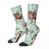 Sea Otters Socks Male Mens Women Spring Stockings Hip Hop Socks