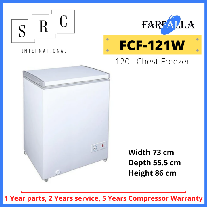 120l chest freezer