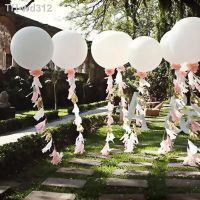 5 10 12 18 36 Round Matte White Balloons Art Shape Wedding Birthday Decoration Party Helium Balloons Baby Shower Toy Decor