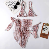 Sexy Leopard Bikini 2021 Swimsuit Women Mesh High Cut Micro Thong Bikinis Set Swimwear Female Bathing Suit 3 Piece Set Swimsuits