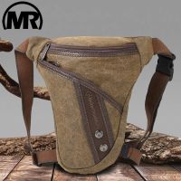 MARKROYAL Men Thigh Fanny Pack Drop Bag Motorcycle Riding Shoulder Pouch Crossbody Nylon Male Hip Bum Belt Leg Waist Bags