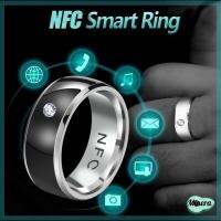 MINERA กันน้ำ เทคโนโลยี มัลติฟังก์ชั่น แหวนนิ้ว NFC การเชื่อมต่อที่สวมใส่ได้ ฉลาด ฉลาด