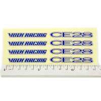 สติกเกอร์ติดก้านแม็ก VOLK RACING CE28 1 ชุด ติดได้ 4 ล้อมี 2 สี สีดำ สีน้ำเงิน