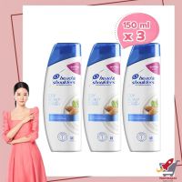 Head &amp; Shoulders Shampoo Dry Scalp Care 150 ml x 3  เฮดแอนด์โชว์เดอร์ แชมพู สูตรดรายสกัลป์ ขนาด 150 มล. แพ็ค 3 ขวด