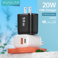 KUULAA PD 20W Fast Charging USB C Charger For iPhone 13 12 Pro Max 12 11 thumbnail