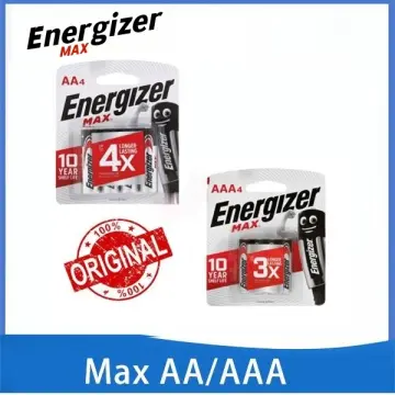 Energizer Max AA Batteries 4 Pack  ToysRUs Malaysia Official Website