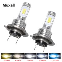 Muxall LED CSP Mini H7 LED Lamps For Cars Headlight Bulbs H4 led H8 H11 H6 Fog Light HB3 9005 HB4 Ice Blue 8000K 3000K Auto 12V Bulbs  LEDs  HIDs