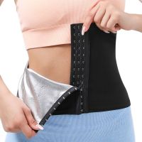 Waist Trimmer Belt Slim Body Sweat Wrap for Stomach Sauna Suit Effect Abdominal Trainer Belt For Women