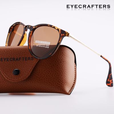 2020 Brown Brand Designer Polarized Sunglasses Womens Retro Vintage Cat Eye Sunglasses Female Fashion Mirrored Eyewear  4171 Cycling Sunglasses