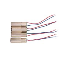 มอเตอร์สั่นขนาดเล็ก3V 3.7V DC 4ชิ้น/ล็อตมอเตอร์สั่นแรงสำหรับเครื่องนวด DIY