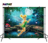 PHOTURT Fairy Tale Elves Photography Backdrop Kids 1st Birthday Baby Shower Background Forest Elves Vinyl Photo Studios Props