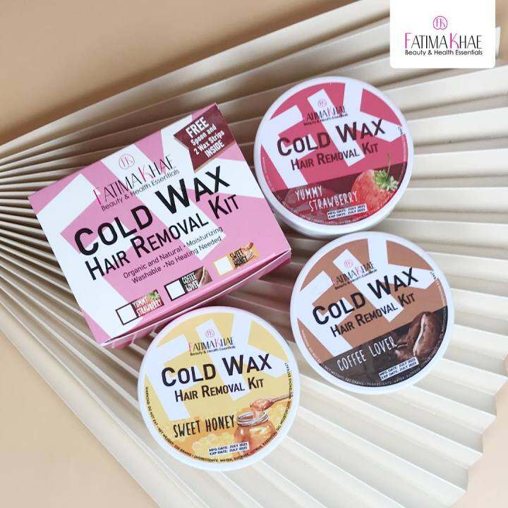 (ORIGINAL) Cold Wax Hair Removal Kit by Fatima Khae Lazada PH