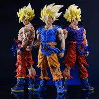 ของเล่นโมเดลหุ่นแอคชั่น Goku ภาพอนิเมะดราก้อนบอล45ซม.,ซูเปอร์ยานย่า GK ของประดับห้อง2023ของขวัญวันเกิด