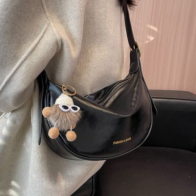 ✒❐ Small design feeling is natural bag capacity of 2023 the new tide fashion summer one shoulder inclined shoulder bag lady dumplings package