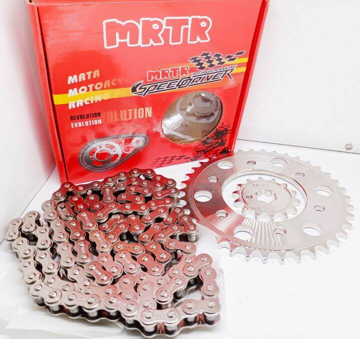 CHAIN & SPROCKET SET SNIPER 150 (428H130L) Lazada PH