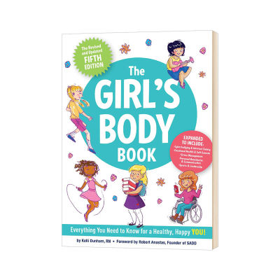 The girls body Book English original the girls body book female body user manual children science popularization gender enlightenment acceptance self English original English book