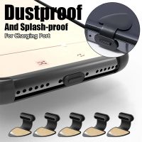 5 PCS Dustproof Charging Port Silicone Splash-proof Dust Plug Protector for Samsung Huawei Type-c Smart Mobile Phone Accessories