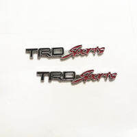 2 ชิ้นรถมอเตอร์โตโยต้า TRD กีฬาโลโก้ยานพาหนะสติ๊กเกอร์โลหะตรา 6.5 เซนติเมตร * 1 เซนติเมตร