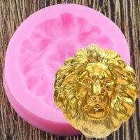 Lion Head Silicone Mold Resin Clay Molds Animals Cake Decorating Tools Fondant Chocolate Candy Gumpaste Moulds Bread  Cake Cookie Accessories