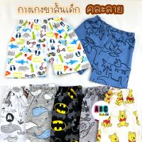 abckids กางเกงขาสั้นเด็กราคาส่ง อายุ 6 เดือน -10 ขวบ (คละลาย,สี) กางเกงขาสั้นเด็กผู้ชาย กางเกงขาสั้นเด็กเล็ก (WSH-1)