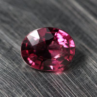 1.10 ct โรโดไลท์ (Rhodolite Oval shape) ทรงไข่ แอฟริกา