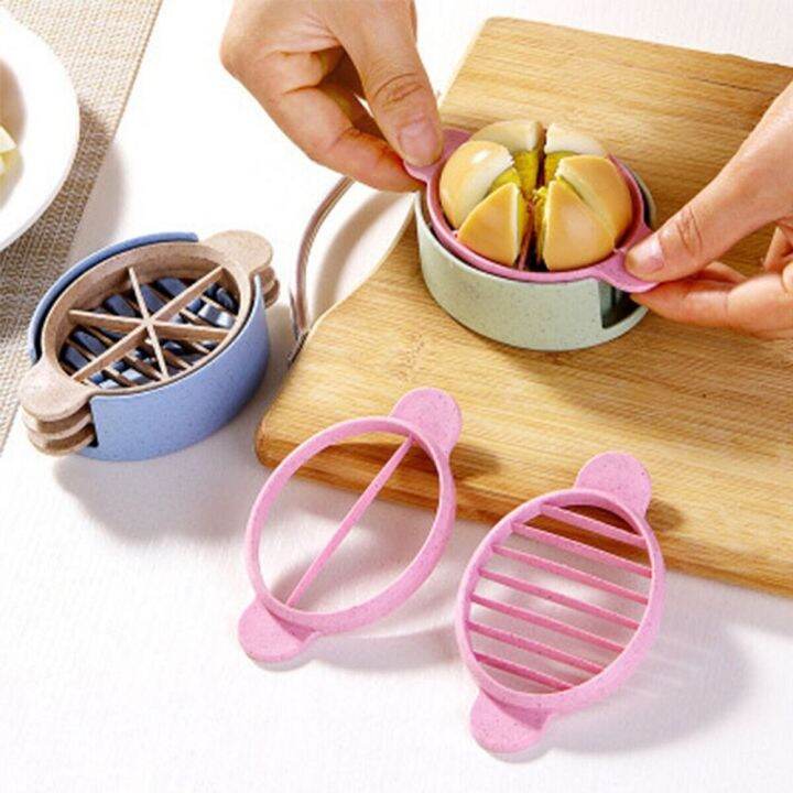 Hard Boiled Eggs Slicers Multifunctional Flexible Manual Slicers