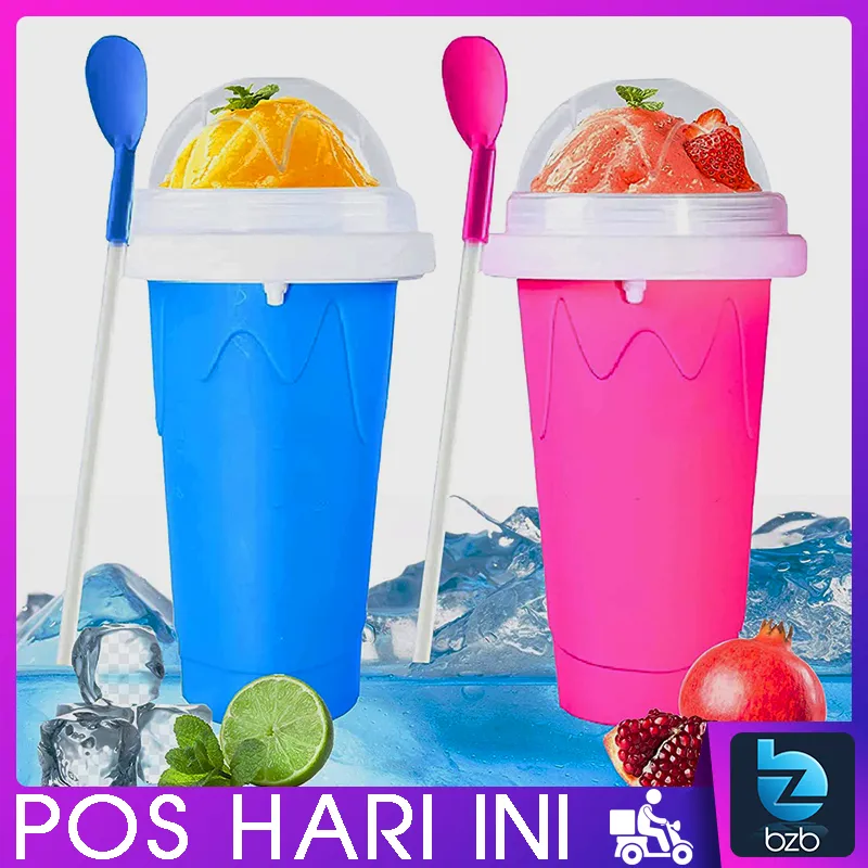 Magic smoothie cups - squeeze smoothie cups for ice cream freezer cups ice  cream machine makers for home kids cheap portable cooling shake cups