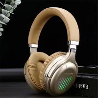 TM-061 Wireless Headphone Headset Folded Hifi Stereo Gaming Earphone Skin- Friendly Protein Earmuffs Suspension Ear