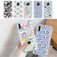 โปร่งใส อ่อนนุ่ม ปก หรับ Tecno Spark 8 6 7T LTE Pova 5 7P 7 Go 5P 8C 8P POP AIR 5 Neo Pro Protective เคสโทรศัพท์ K-103 Kawaii Penguin