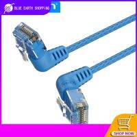 สายเคเบิลอีเทอร์เน็ตเชื่อมข้อคู่แบบหมุนได้ Cat6A 10Gbps คอนเนคเตอร์ UTP RJ 45สายเคเบิลเสริมสำหรับเราเตอร์ LAN